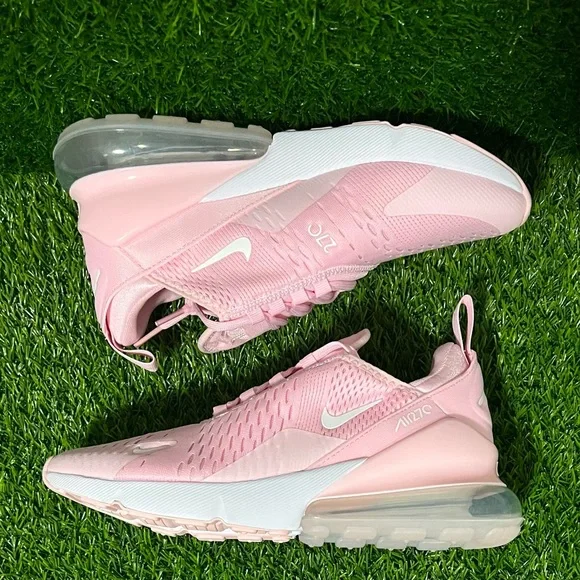 NEW Nike Air Max 270 Pink Sneakers GS (4.5Y,6.5Y) Women's Sizes (6,8) - Picture 2 of 2